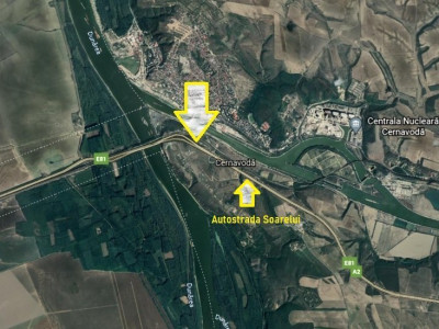 Teren industrial - 3,5 hectare, lângă autostradă - Cernavodă
